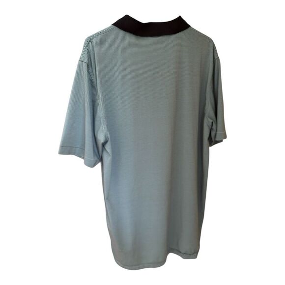 Peter Millar summer comfort Large Teal With Black Stripes - Picture 3 of 5